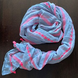 Light Cotton-Blended Scarf